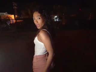 Yngr - desirable Latina Fucked Outdoors in Middle of the Night