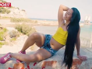 Letsdoeit - Petite Latina Spreads Her Legs for Outdoor Fucking