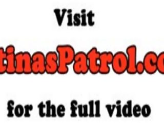 Undocumented Latina Drilled by Border Officer: Free x rated clip 9c