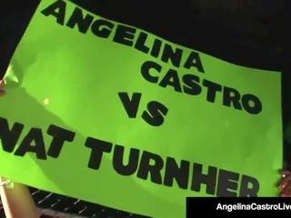 Cuban BBW Angelina Castro Slams BBC in Cage Match: adult movie e6