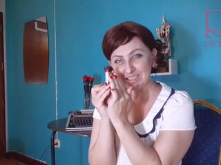 Red Lipstick smooching Teasing by Regina Noir Retro. | xHamster