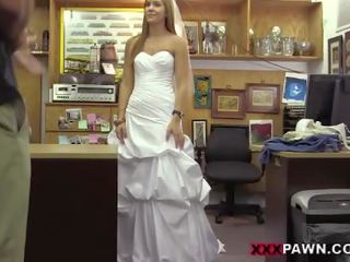 A Wedding Dress goes into To A Revenge Fuck