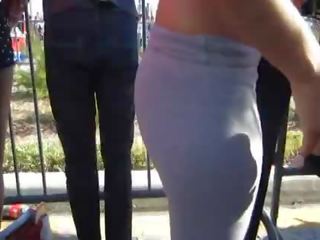 Amazing Candid Leggings Bubble Ass Latina Booty 1080p